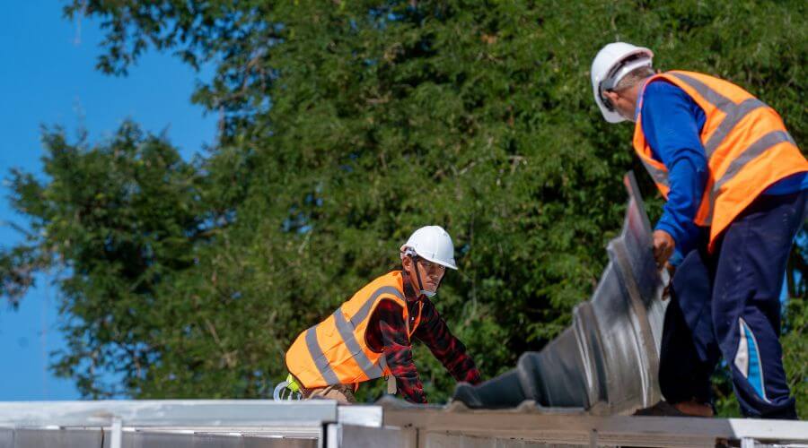 Professional metal roof installation in Victoria, MN
